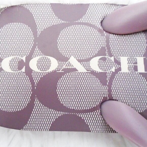 Coach Zak Flip Flips Womens Soft Lilac 8B - Picture 9 of 14
